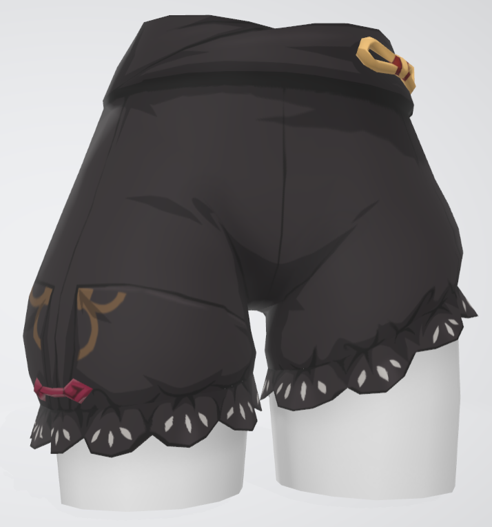 Raiden Shogun has the most detailed underwear in Genshin Impact